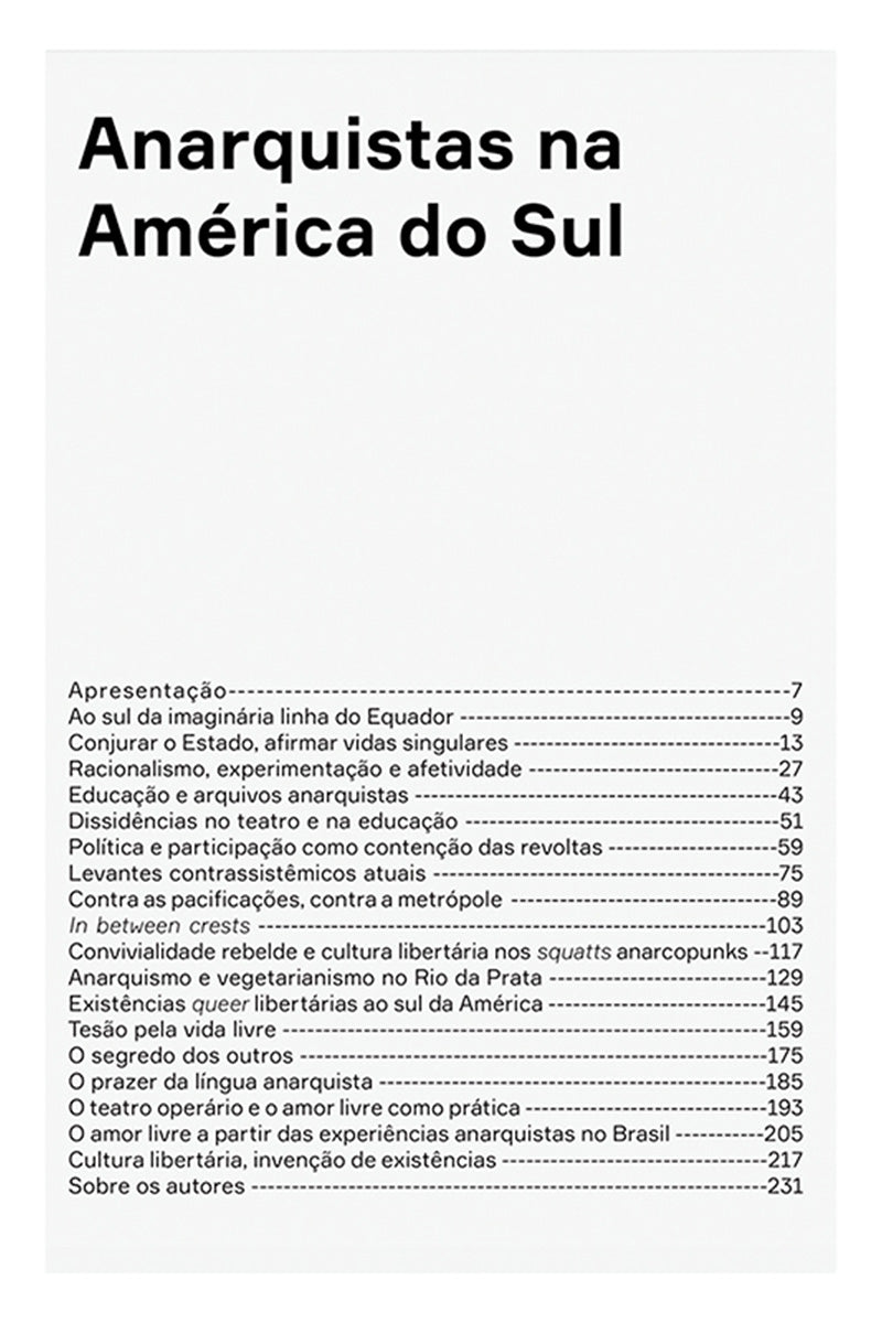 Anarquistas na América do Sul