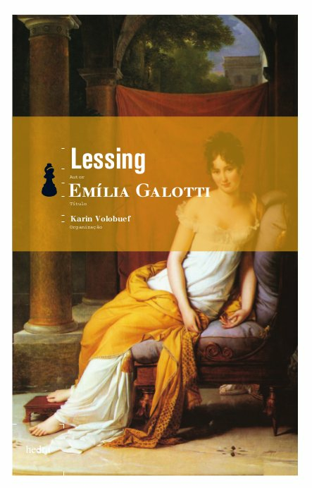 Emília Galotti (Gotthold Ephraim Lessing. Editora Hedra) [DRA004020]